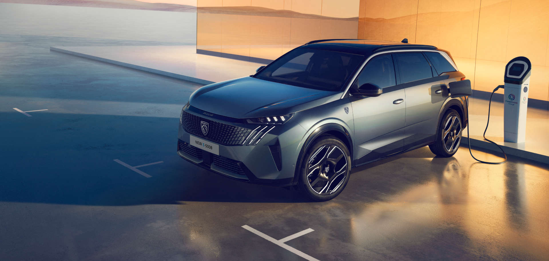 Peugeot e-5008, зовнішній вигляд