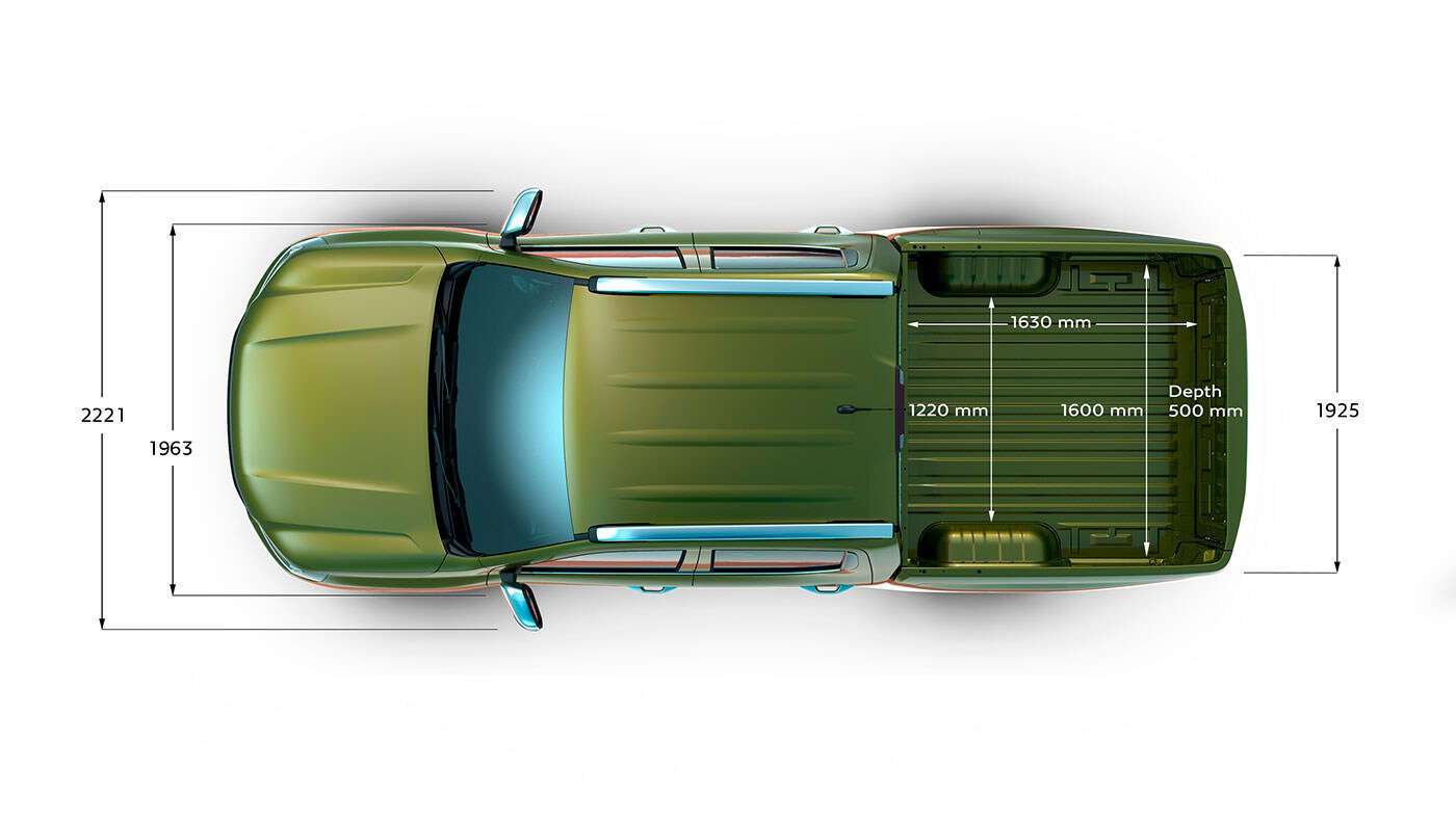 Розміри кузова Peugeot Landtrek