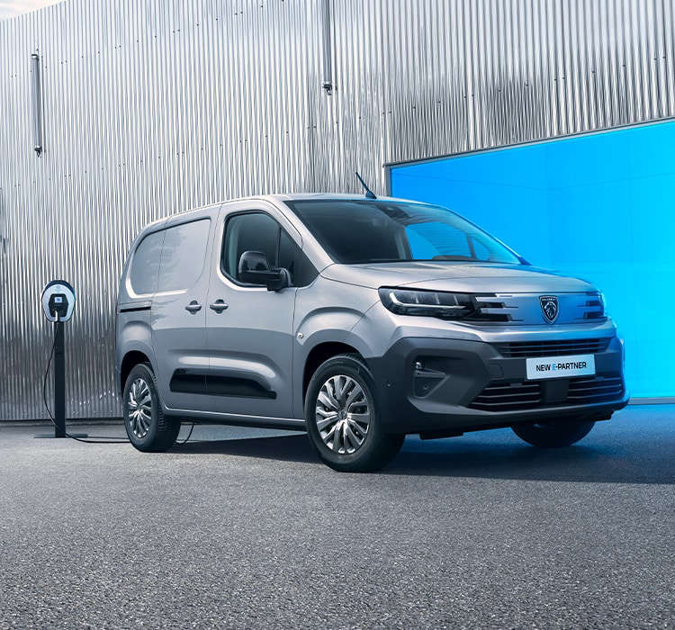 Peugeot e-Partner, вигляд спереду